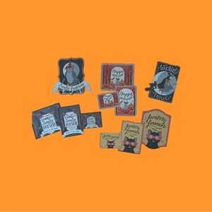 Halloween Sparkly Stickers